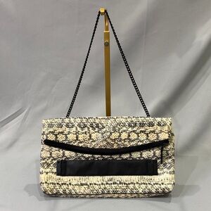 🖤 Vince Camuto Genuine Leather Shoulder Bag | Clutch Convertible